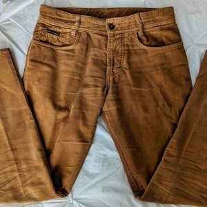 Men's Vintage Dolce & Gabbana Corduroy Pants